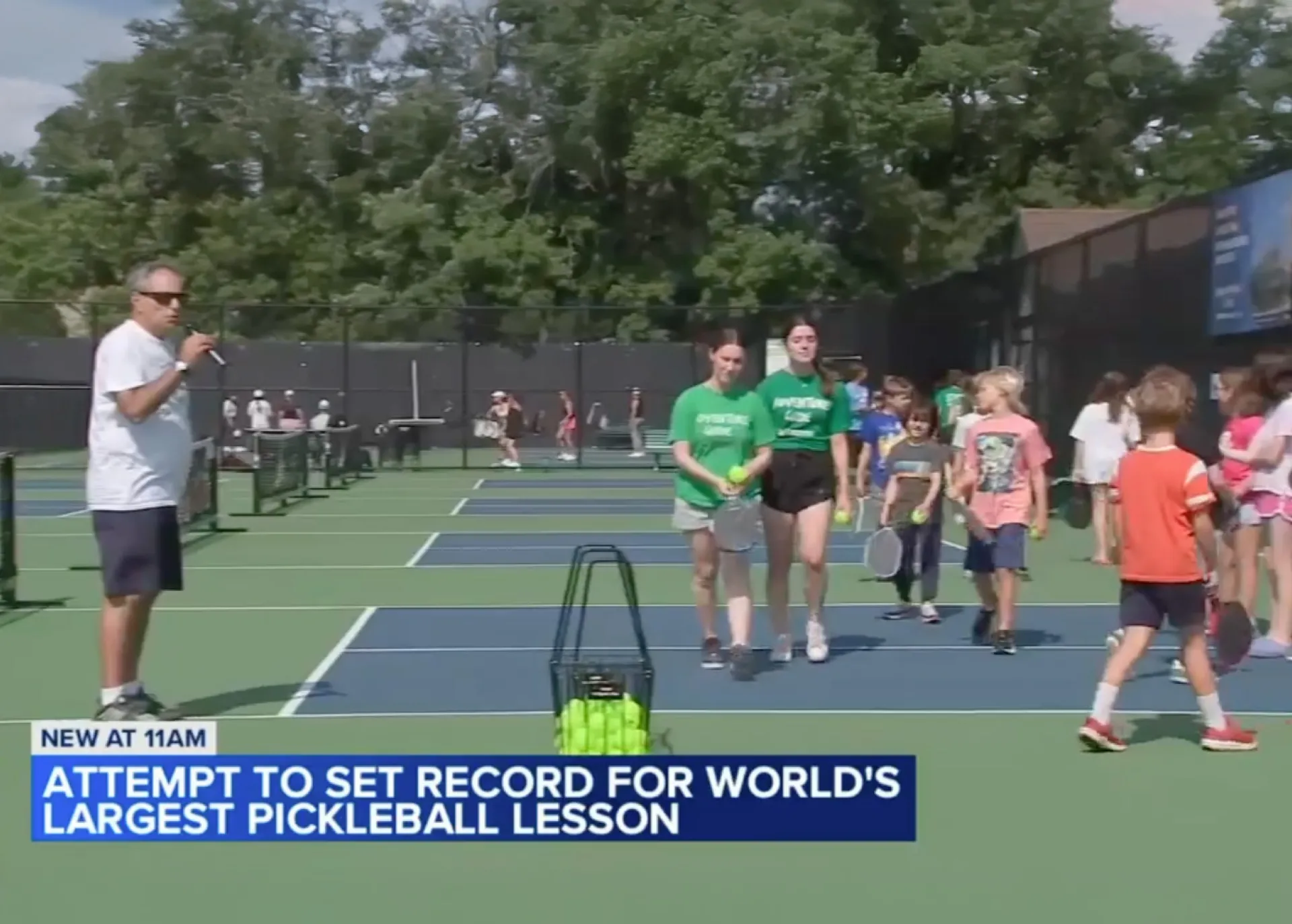  Highland Park hosting biggest pickleball lesson July 2025